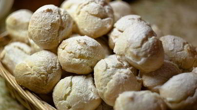 Пирожные Шу с белковым кремом