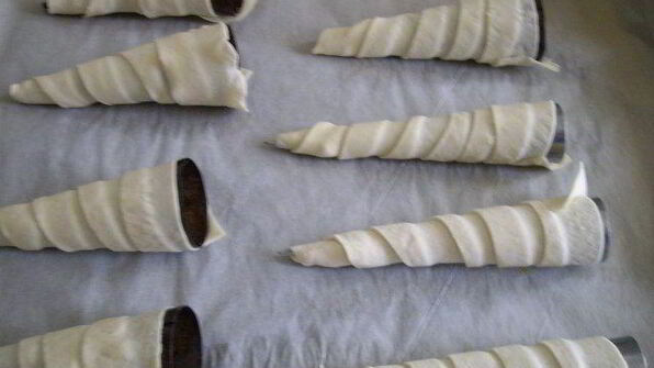 пирожные трубочки