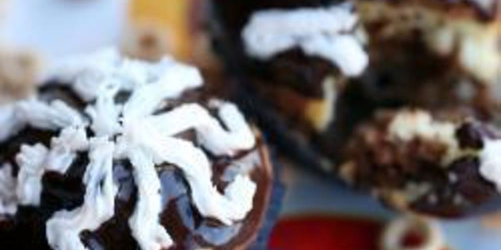 Рецепт пирожные зебра