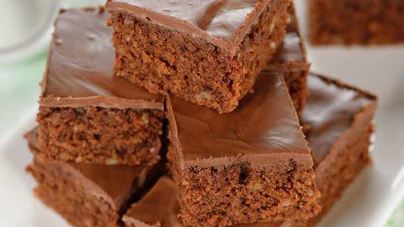 Простые шоколадные пирожные в духовке