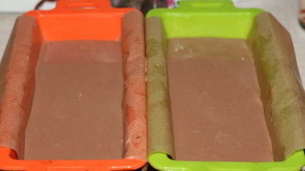 шоколадно-банановые пирожные