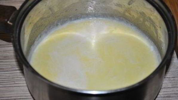 швейцарские заварные пирожные с яблочным кремом