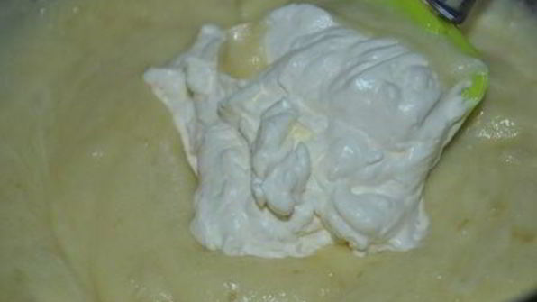 швейцарские заварные пирожные с яблочным кремом