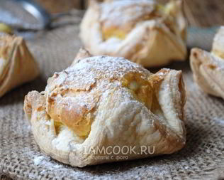 Слоено-заварное пирожное Ленинградское