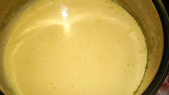 трижды миндальное пирожное