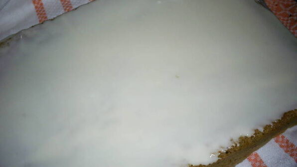 трижды миндальное пирожное