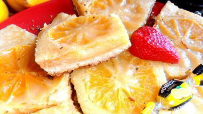 Цитрусовые пирожные