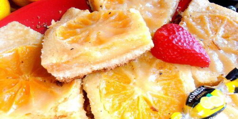 Рецепт цитрусовые пирожные