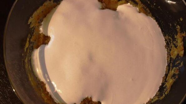 тыквенные пирожные под апельсиново-сметанной глазурью