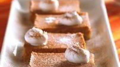 Тыквенные пирожные