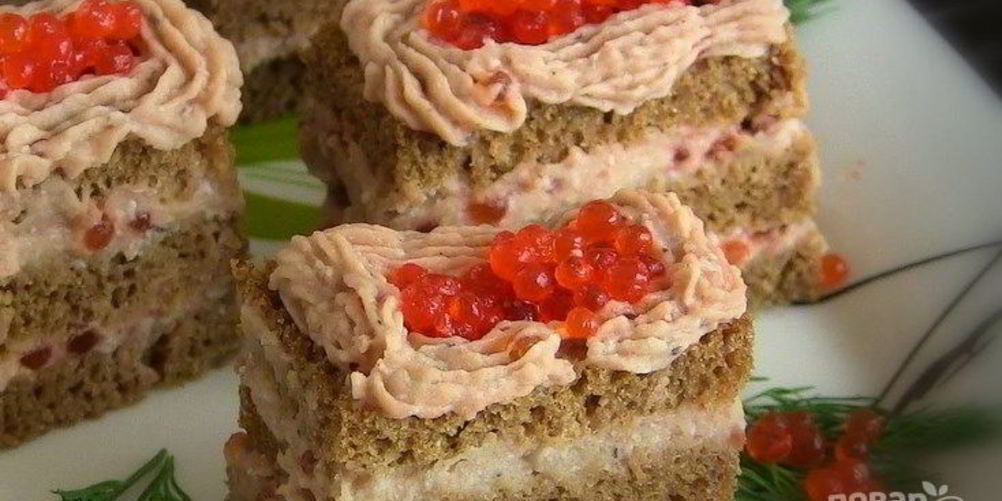 Рецепт закусочные пирожные из сельди