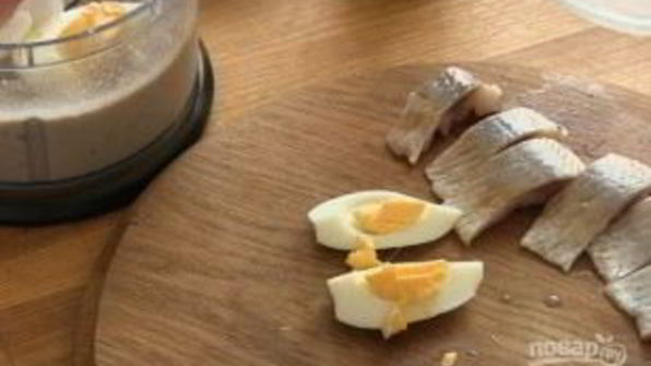 закусочные пирожные из сельди