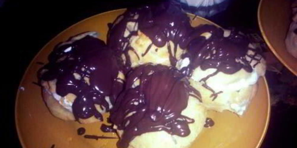 Рецепт заварное пирожное с белковым кремом