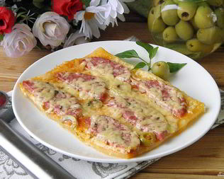 Дрожжевая пицца