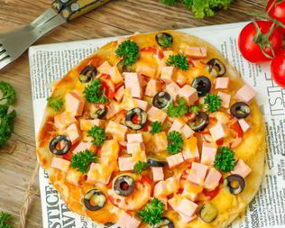 Домашняя пицца на тонком тесте