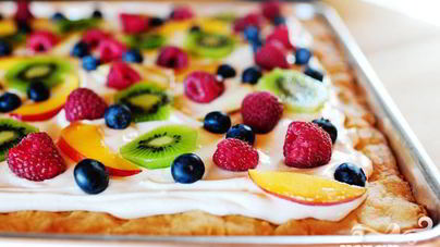 Фруктовая пицца