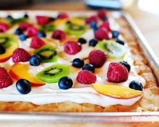 Фруктовая пицца