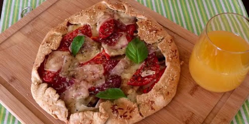 Рецепт галета-пицца