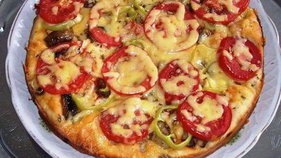 Коронная пицца