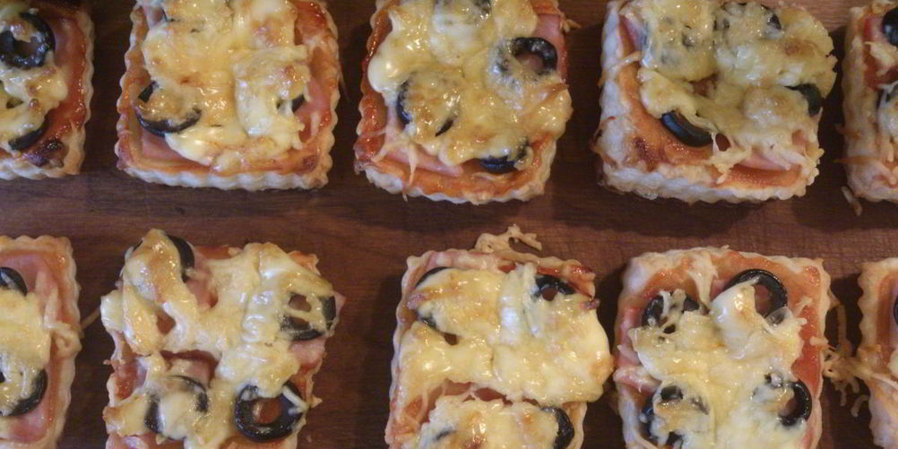 Рецепт мини-пиццы