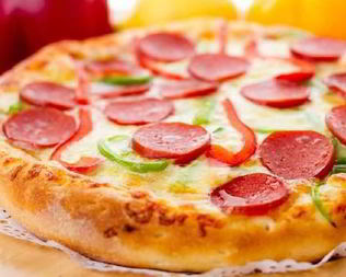 Пикантная пицца с чоризо