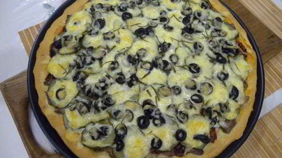 Пицца без дрожжей