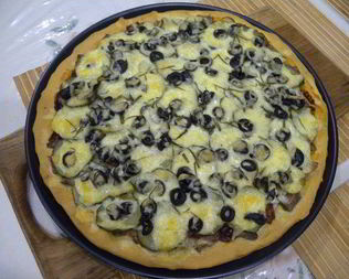 Пицца без дрожжей