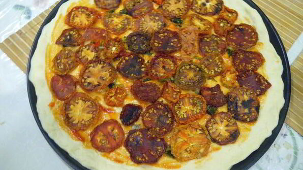 пицца без дрожжей