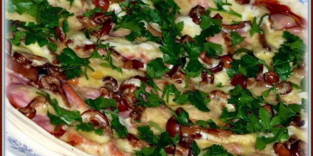 Рецепт пицца из бездрожжевого теста