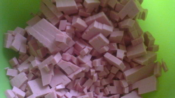 пицца из слоеного теста с лечо