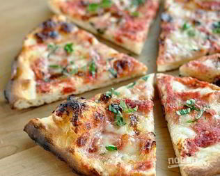 Пицца из теста