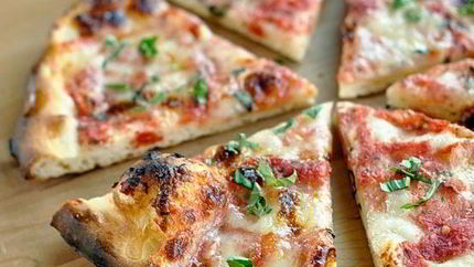 Пицца из теста