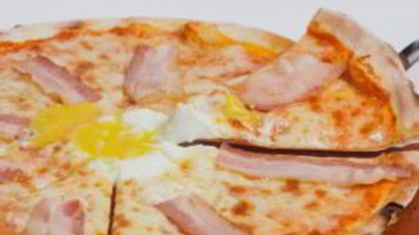 пицца карбонара