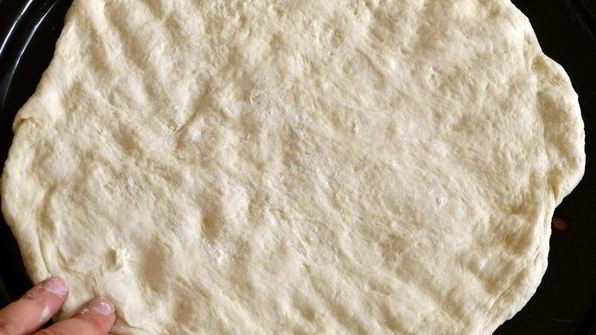 пицца летняя с цукини и кукурузой