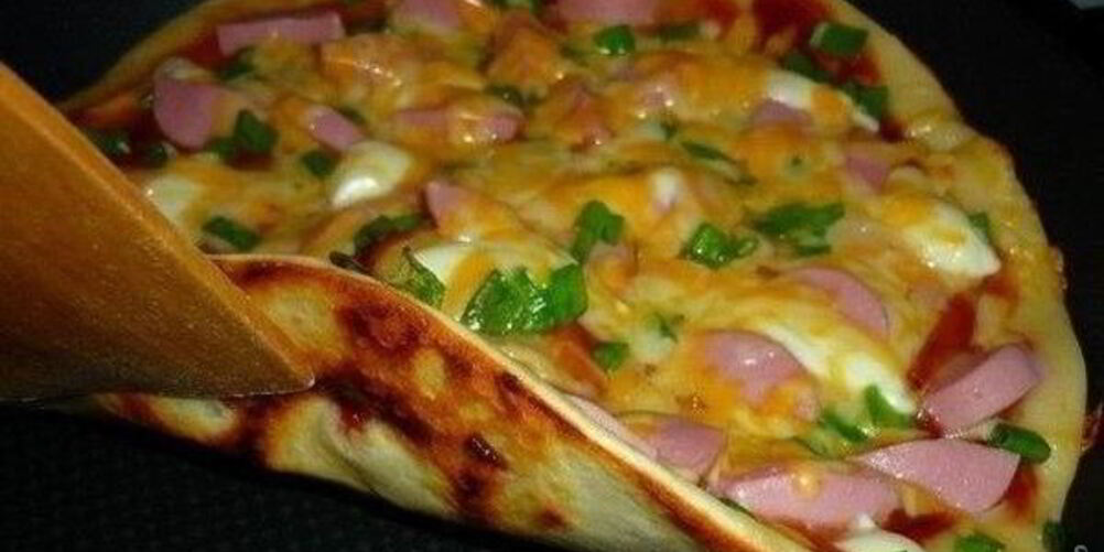 Рецепт пицца минутка