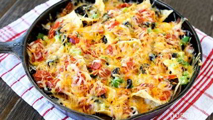 Пицца на чипсах