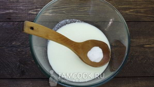 пицца на кефире без дрожжей