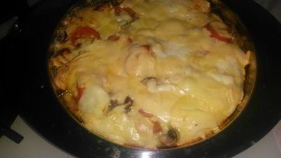 Пицца на сковороде