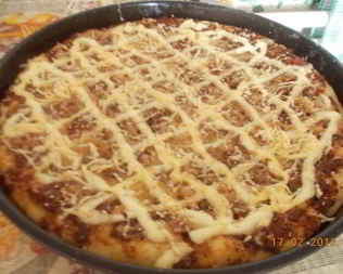 Пицца по-домашнему