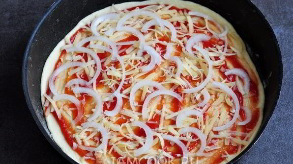 пицца с баклажанами