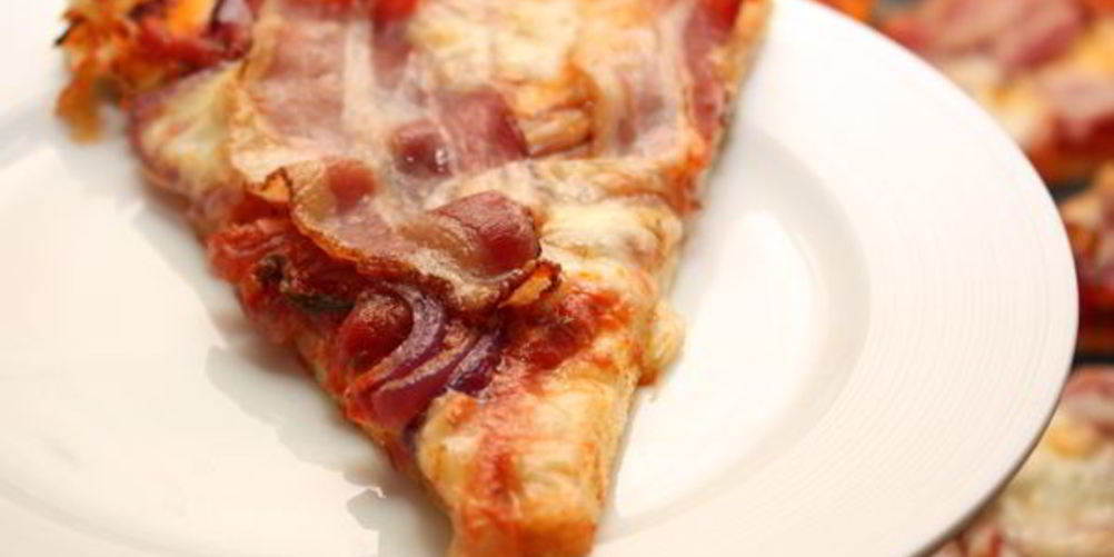 Рецепт пицца с беконом
