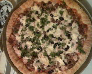 Пицца с фаршем