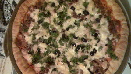 Пицца с фаршем