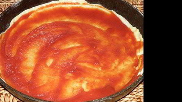 пицца с грибами