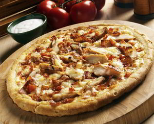 Пицца с курицей