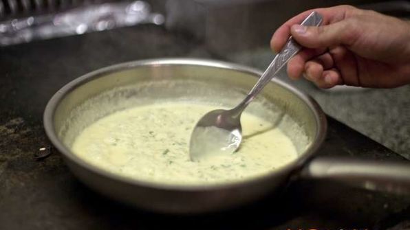 пицца с лисичками