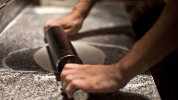 пицца с лисичками