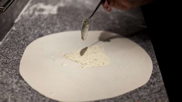 пицца с лисичками