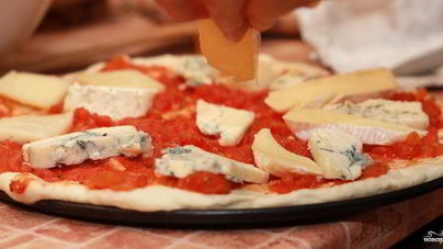 Пицца с сыром Дор блю