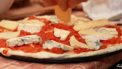 Пицца с сыром Дор блю